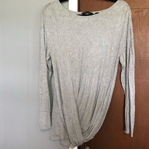 New Never Worn Halston Drape Wrap Top XL